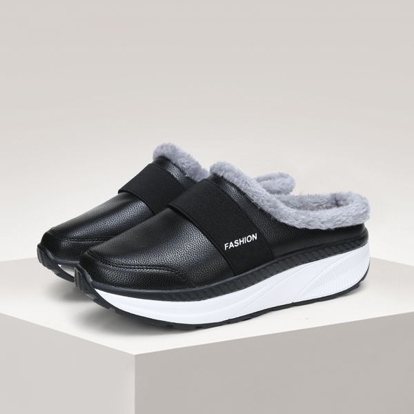 2021 new winter slippers warm women shoes waterproof women non-slip plush cotton indoor outdoor cozy home autumn thick hee, Black
2021 new winter slippers warm women shoes waterproof women non-slip plush cotton indoor outdoor cozy home autumn thick hee, Black