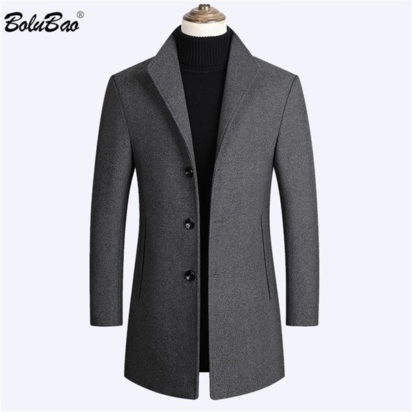 bolubao brand men wool blends coats autumn winter solid color men's wool coats luxurious wool blends coat male 201222, Black
bolubao brand men wool blends coats autumn winter solid color men's wool coats luxurious wool blends coat male 201222, Black