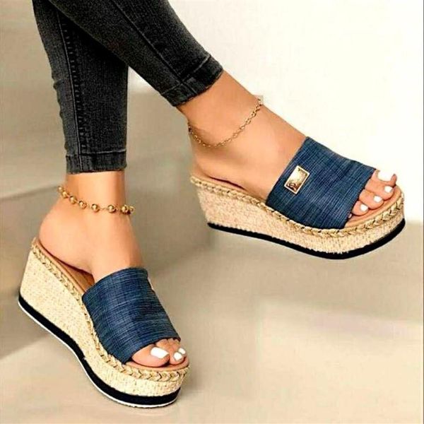 slippers fashion women summer platform shoes luxury slides zapatillas de mujer femme pantoufles dames schoenen claquette sandale261j, Black
slippers fashion women summer platform shoes luxury slides zapatillas de mujer femme pantoufles dames schoenen claquette sandale261j, Black