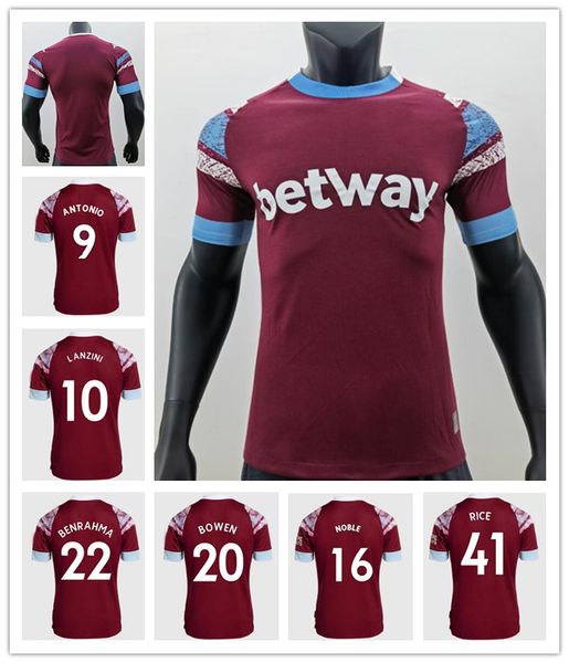 22 23 player west hams bowen rice soccer jerseys benrahma lanzini antonio yarmolenko noble fornals dawson vlasic soucek 2022 2023jersey foot, Black;yellow
22 23 player west hams bowen rice soccer jerseys benrahma lanzini antonio yarmolenko noble fornals dawson vlasic soucek 2022 2023jersey foot, Black;yellow