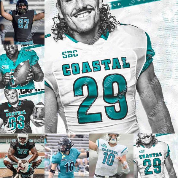 ncaa coastal football jersey grayson mccall shermari jones jaivon heiligh reese white isaiah likely silas kelly cj brewer teddy gallagher, Black
ncaa coastal football jersey grayson mccall shermari jones jaivon heiligh reese white isaiah likely silas kelly cj brewer teddy gallagher, Black