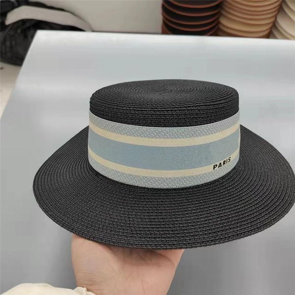 designer beach hats women luxury straw oga018 braid snapback skull caps outdoor wide brim hat for gift, Blue;gray
designer beach hats women luxury straw oga018 braid snapback skull caps outdoor wide brim hat for gift, Blue;gray