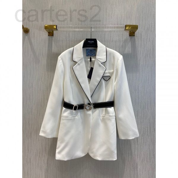 women's suits & blazers designer chaopai 22 early spring new triangle lapel contrast color binding design three-dimensional slim fit wi, White;black
women's suits & blazers designer chaopai 22 early spring new triangle lapel contrast color binding design three-dimensional slim fit wi, White;black