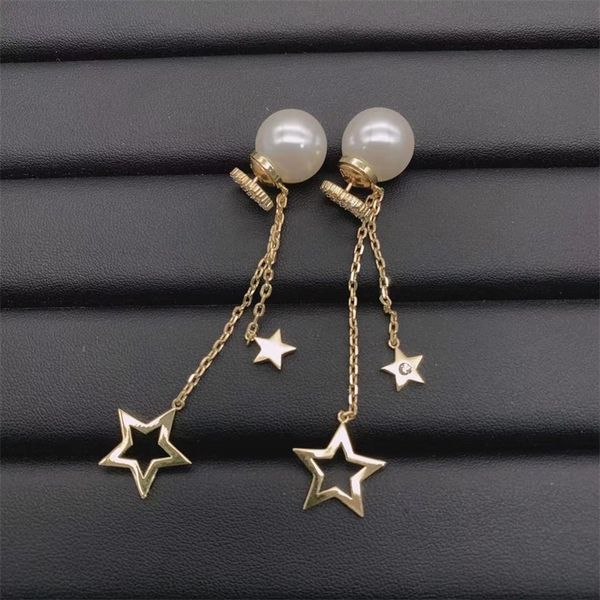 version earrings design earrings trend five pointed star asymmetric earrings female s925 silver needle, Golden
version earrings design earrings trend five pointed star asymmetric earrings female s925 silver needle, Golden