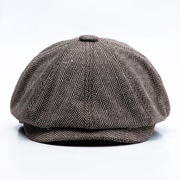 berets european and american beret autumn winter british retro hat men's literary fashion octagonal herringbone twillberets, Blue;gray
berets european and american beret autumn winter british retro hat men's literary fashion octagonal herringbone twillberets, Blue;gray