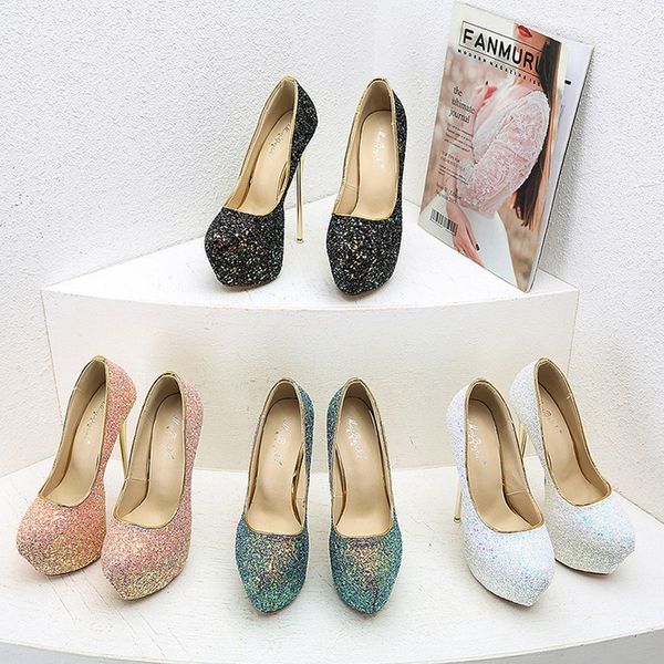 women plus size dress shoes spring/summer 2022 new 16cm high heel sandals european and american cross-border 34-45 large size sequins heels, Black
women plus size dress shoes spring/summer 2022 new 16cm high heel sandals european and american cross-border 34-45 large size sequins heels, Black