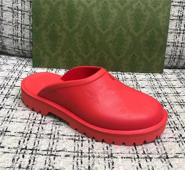2022 new brand perforated slippers men women platform designer sandals wedge rubber cut-out slide transparent materials fashionable beach fl, Black
2022 new brand perforated slippers men women platform designer sandals wedge rubber cut-out slide transparent materials fashionable beach fl, Black
