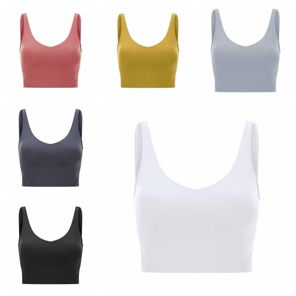 new women yoga bra shirts lu-109 sports vest fitness underwear tanks solid color lady with removable cups
new women yoga bra shirts lu-109 sports vest fitness underwear tanks solid color lady with removable cups