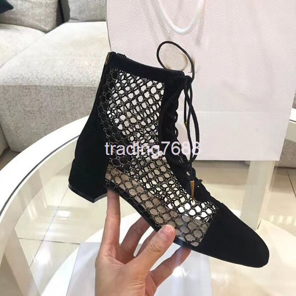 sandals spring and summer fashion thick low heel hollow mesh sandals women's fairy style baotou roman shoes, Black
sandals spring and summer fashion thick low heel hollow mesh sandals women's fairy style baotou roman shoes, Black