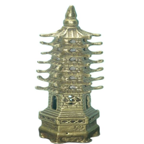 fine old china unique copper carved stupa statue classic ceramic home decor art collection brass propitious decoration, Black
fine old china unique copper carved stupa statue classic ceramic home decor art collection brass propitious decoration, Black