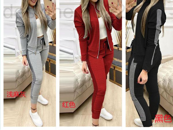 women's tracksuits designer spring and winter collage 3d printing women's zipper leisure sports fashion suit vitality wear fj7m, Gray
women's tracksuits designer spring and winter collage 3d printing women's zipper leisure sports fashion suit vitality wear fj7m, Gray