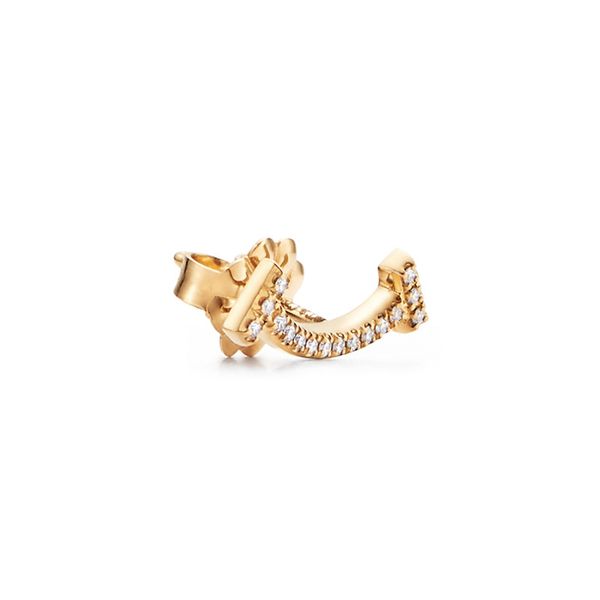 s925 sterling silver designer luxury stone set smile lady stud earrings jewelry charm gift, Golden;silver
s925 sterling silver designer luxury stone set smile lady stud earrings jewelry charm gift, Golden;silver