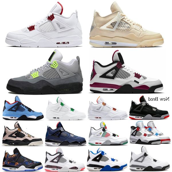 cement white sail men 4 4s jumpman basketball shoes bred red metallic what the neon pure money black-cat mens trainers sport sneakers chauss
cement white sail men 4 4s jumpman basketball shoes bred red metallic what the neon pure money black-cat mens trainers sport sneakers chauss