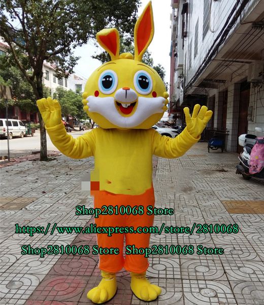 mascot doll costume factory outlet cute yellow rabbit mascot costume cartoon doll set advertising birthday party fancy dress up clothes 112, Red;yellow
mascot doll costume factory outlet cute yellow rabbit mascot costume cartoon doll set advertising birthday party fancy dress up clothes 112, Red;yellow