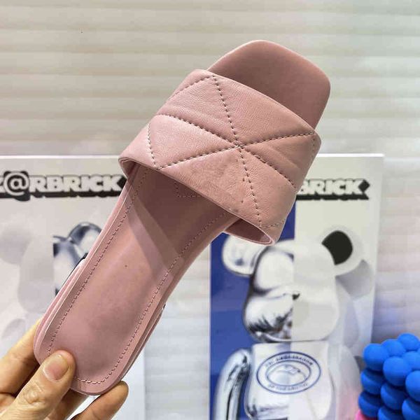 sandals summer style one line slippers women's flat heel sandals leather triangle standard casual beach shoes ling lattice square head, Black
sandals summer style one line slippers women's flat heel sandals leather triangle standard casual beach shoes ling lattice square head, Black