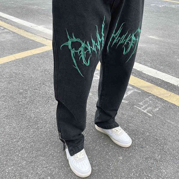 men's pants men y2k street dance hiphop jeans fashion embroidery black loose board denim overall male rap plus size side zipper mhfe ra
men's pants men y2k street dance hiphop jeans fashion embroidery black loose board denim overall male rap plus size side zipper mhfe ra