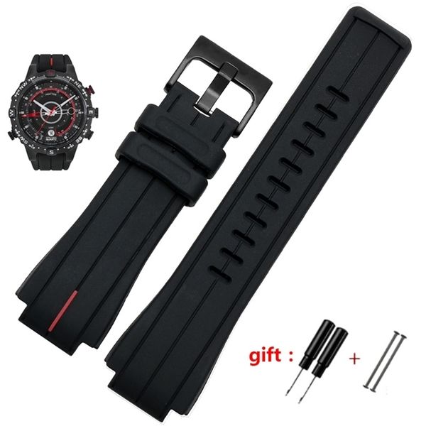 high quantity rubber watchband for timex watcht2n720 t2n721 tw2t76300 black waterproof silicone sports strap 2416mm 220706, Black;brown
high quantity rubber watchband for timex watcht2n720 t2n721 tw2t76300 black waterproof silicone sports strap 2416mm 220706, Black;brown