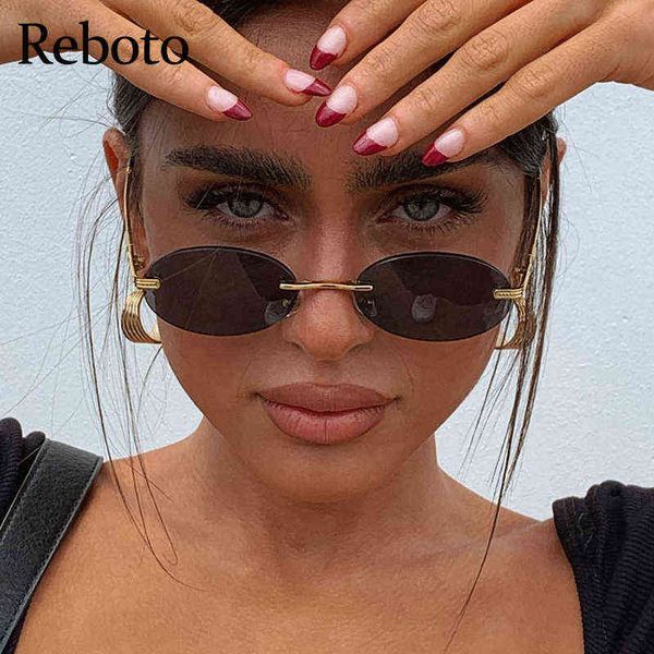 sunglasses oval frameless retro mirror women uv400 small glasses male rimless driving sun 220321, White;black
sunglasses oval frameless retro mirror women uv400 small glasses male rimless driving sun 220321, White;black