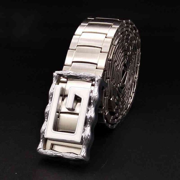belts high end for men brand designer belt buckles fashion men's stainls steel self-defense fitns waist chain, Black;brown
belts high end for men brand designer belt buckles fashion men's stainls steel self-defense fitns waist chain, Black;brown
