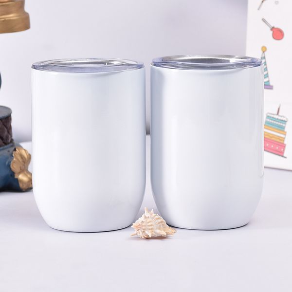 12oz straight sublimation wine glasses tumbler blank white stainless steel egg cup stemless wine glass tumblers with slid lid heat transfer
12oz straight sublimation wine glasses tumbler blank white stainless steel egg cup stemless wine glass tumblers with slid lid heat transfer