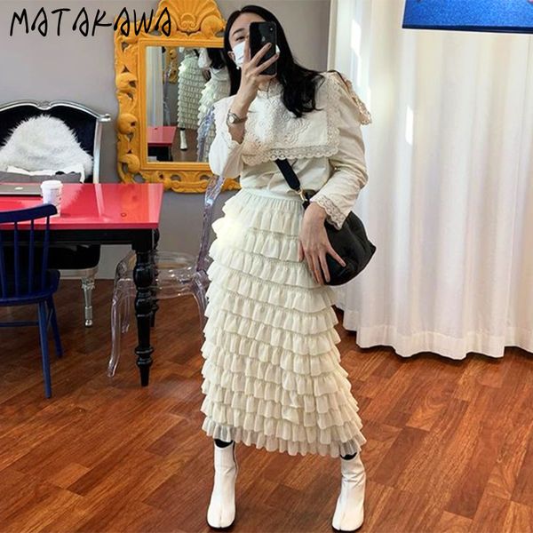 stand collar blusas mujer de moda korean chic retro shawl women blouses heavy industry lace hook flower ladies shirt 210506, White
stand collar blusas mujer de moda korean chic retro shawl women blouses heavy industry lace hook flower ladies shirt 210506, White