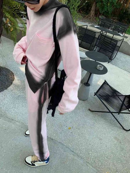 two piece dress 2022ss pink sweater, women's pants, casual sports suit, small and versatile spray printing suit b9ed, White
two piece dress 2022ss pink sweater, women's pants, casual sports suit, small and versatile spray printing suit b9ed, White