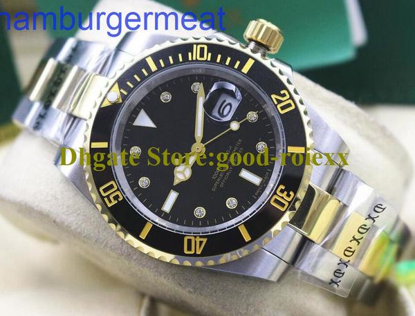 3 colors mens mechanical sapphire glass watch men gray champagne index dial ceramic bezel superlative date 116613 gold steel sport watch, Slivery;brown
3 colors mens mechanical sapphire glass watch men gray champagne index dial ceramic bezel superlative date 116613 gold steel sport watch, Slivery;brown