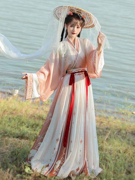 ins hanfu women authentic original chinese style summer cross collar waist jacket and dress wei and jin ancient costume daily full set, Black;gray
ins hanfu women authentic original chinese style summer cross collar waist jacket and dress wei and jin ancient costume daily full set, Black;gray
