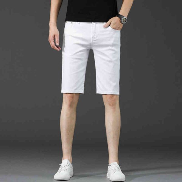 men's shorts summer white cropped pants men's fashion korean version high-end casual versatile denim shorts slim elastic qnhj, White;black
men's shorts summer white cropped pants men's fashion korean version high-end casual versatile denim shorts slim elastic qnhj, White;black