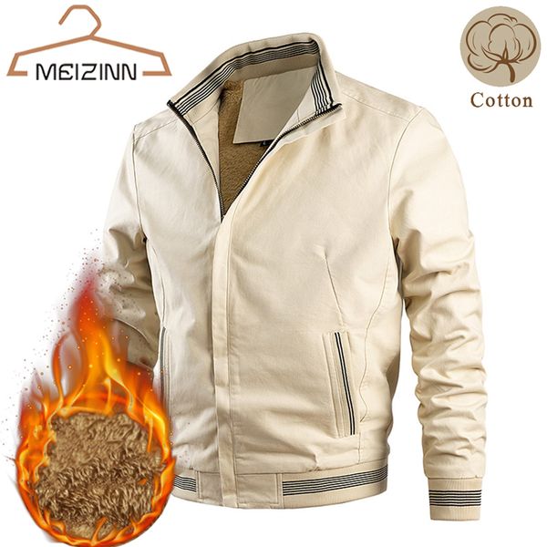 meizinn men thicken warm military jacket autumn winter cotton slim casual jacket men coat outdoor tactics bomber jacket men, Black;brown
meizinn men thicken warm military jacket autumn winter cotton slim casual jacket men coat outdoor tactics bomber jacket men, Black;brown