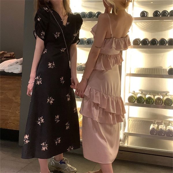 casual dresses 2022 summer women's fashion tea break french hepburn bubble black sleeve floral dress a78e, Black;gray
casual dresses 2022 summer women's fashion tea break french hepburn bubble black sleeve floral dress a78e, Black;gray
