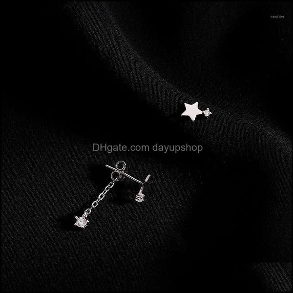 stud original sterling sier s925 exquisite temperament earrings star sparkling diamond holiday gifts for partystud dr dayupshop dhrbq, Golden;silver 
stud original sterling sier s925 exquisite temperament earrings star sparkling diamond holiday gifts for partystud dr dayupshop dhrbq, Golden;silver