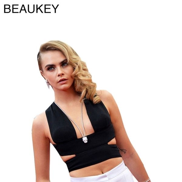 black white cross rayon deep v neck tank knitted elastic bandage crop womens vest 210414
black white cross rayon deep v neck tank knitted elastic bandage crop womens vest 210414