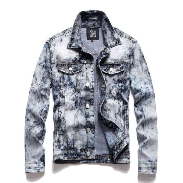 men's jackets men's slim fit elastic fried snowflake print denim jacket lapel coat long sleeve fashion 3080 l3ef, Black;brown
men's jackets men's slim fit elastic fried snowflake print denim jacket lapel coat long sleeve fashion 3080 l3ef, Black;brown