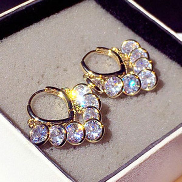 shine tassels zircon earring super charm backs rhinestone temperament fashion engagement ear stud for lady wedding pendant, Silver
shine tassels zircon earring super charm backs rhinestone temperament fashion engagement ear stud for lady wedding pendant, Silver