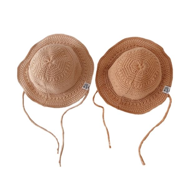 kids straw bucket hat for girls boys summer panama hats big brim protection children sun cap baby stuff for 2-5 years 220615, Yellow
kids straw bucket hat for girls boys summer panama hats big brim protection children sun cap baby stuff for 2-5 years 220615, Yellow