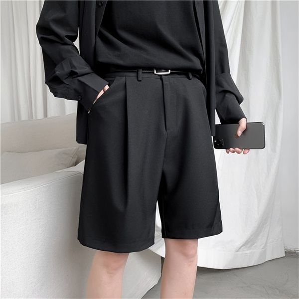 summer men s shorts straight fit knee length short suit pant solid beige black clothing student thin casual man 220704
summer men s shorts straight fit knee length short suit pant solid beige black clothing student thin casual man 220704