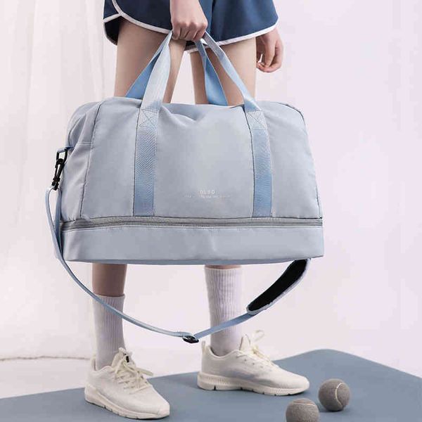 duffle bags fitness bag large capacity travel sense women's dry and wet separation luggage sports swimming short distance handbag 22070
duffle bags fitness bag large capacity travel sense women's dry and wet separation luggage sports swimming short distance handbag 22070