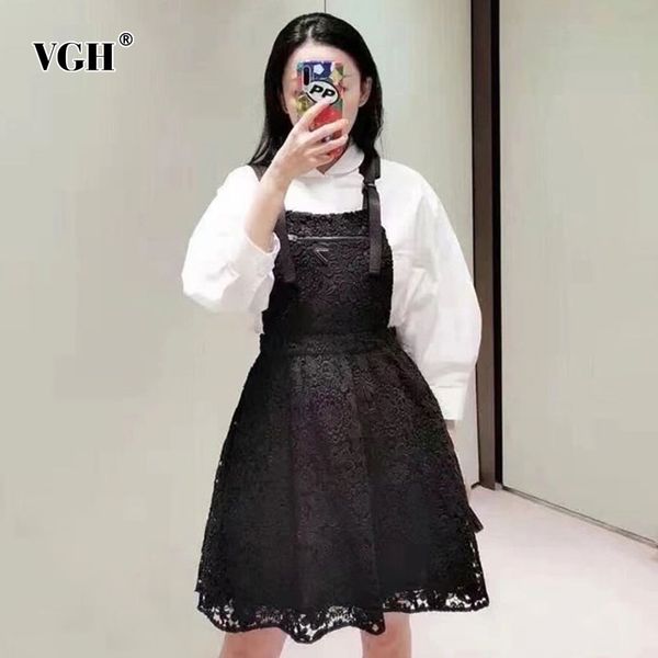 black patchwork lace sling dress for women square collar sleeveless high waist mini dresses female summer fashion style 210507, Black;gray
black patchwork lace sling dress for women square collar sleeveless high waist mini dresses female summer fashion style 210507, Black;gray