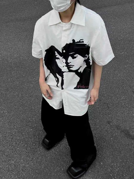 men's casual shirts "thog" erd style white shirt summer casual men's original trendy couple shirt short sleeve design 20, White;black
men's casual shirts "thog" erd style white shirt summer casual men's original trendy couple shirt short sleeve design 20, White;black