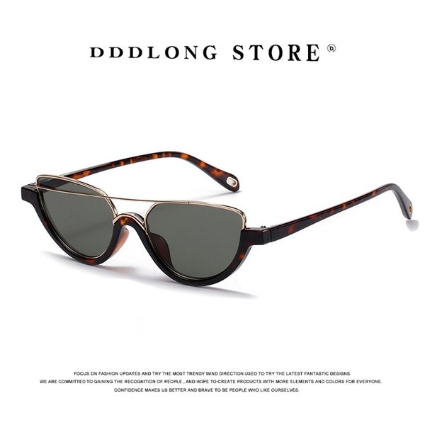 dddlong retro fashion cat eye sunglasses women men sun glasses classic vintage uv400 outdoor d139 220507, White;black
dddlong retro fashion cat eye sunglasses women men sun glasses classic vintage uv400 outdoor d139 220507, White;black