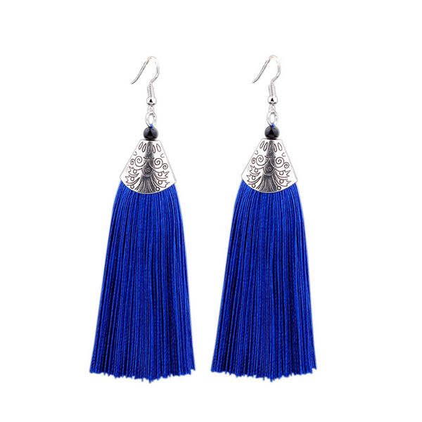 vintage bohemia rope tassel alloy fish mouth dangle ethnic pattern long drop earring for women ear rings jewelry gift, Silver
vintage bohemia rope tassel alloy fish mouth dangle ethnic pattern long drop earring for women ear rings jewelry gift, Silver