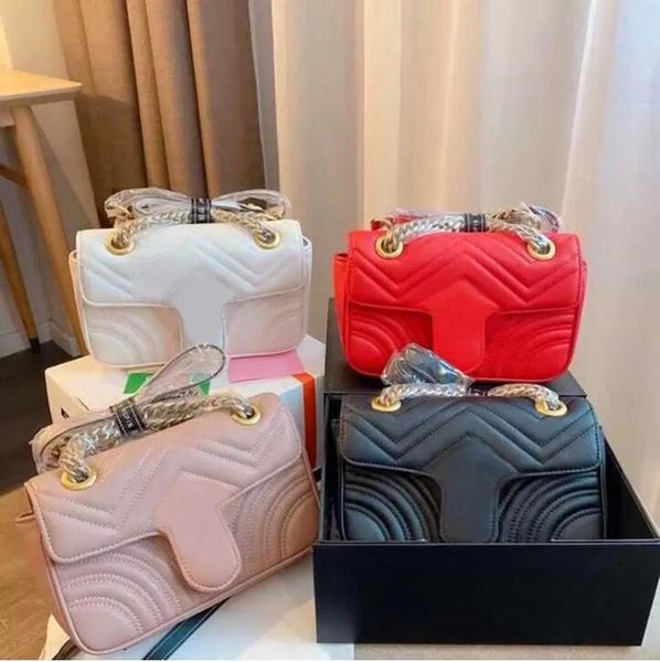 bag marmont bags woman fashion chain handbags shoulder bag designers handbag lady genuine leather banquet messenger crossbody 443497, Red;black
bag marmont bags woman fashion chain handbags shoulder bag designers handbag lady genuine leather banquet messenger crossbody 443497, Red;black