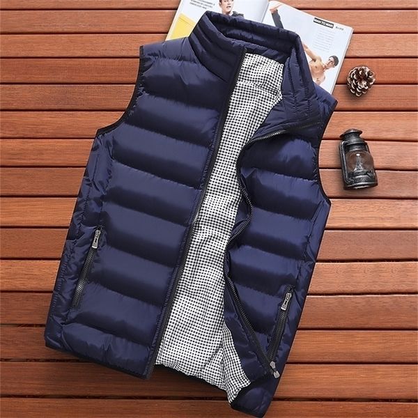 woman down coats winter warm sleeveless jacket male casual waistcoat men vest plus size 201127, Black;brown
woman down coats winter warm sleeveless jacket male casual waistcoat men vest plus size 201127, Black;brown