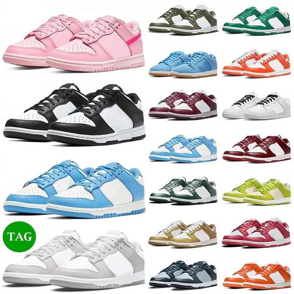 2022 big size designer casual shoes sneakers low argon phillies judge grey pink foam black coast unc panda women mens trainers lows eur 36-4