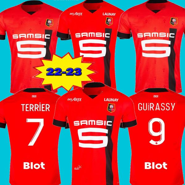 new 2022 2023 stade rennais soccer jerseys rennes maillot de foot 22 23 sulemana bourigeaud terrier doku guirassy majer aguerd traore men ki, Black;brown
new 2022 2023 stade rennais soccer jerseys rennes maillot de foot 22 23 sulemana bourigeaud terrier doku guirassy majer aguerd traore men ki, Black;brown