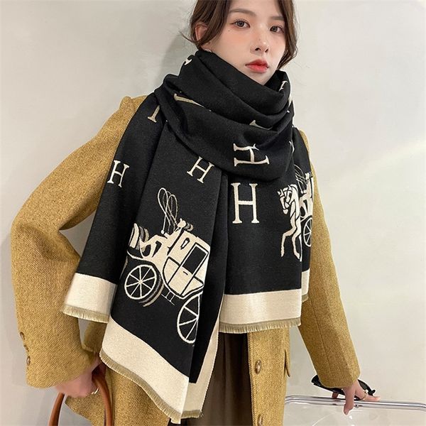 62% off 2022 autumn and winter new scarves autumn carriage h double-sided warm thickened imitation cashmere scarf women's office air co, Blue;gray
62% off 2022 autumn and winter new scarves autumn carriage h double-sided warm thickened imitation cashmere scarf women's office air co, Blue;gray