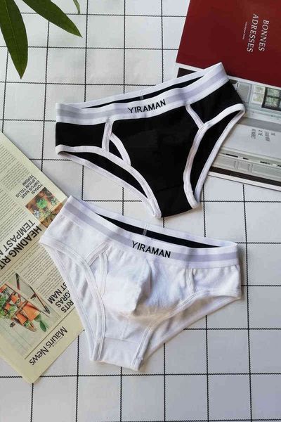 underwear men briefs cuecas men bikini slip homme man underpants brief men pouch gay new style y220426, Black;white
underwear men briefs cuecas men bikini slip homme man underpants brief men pouch gay new style y220426, Black;white