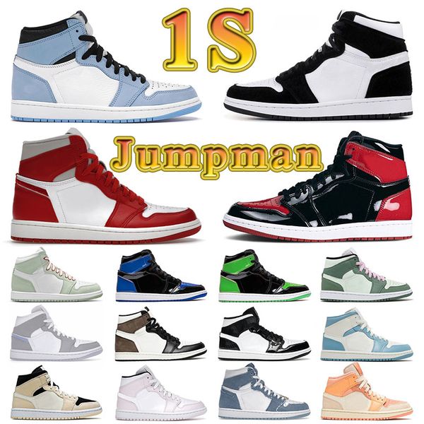 big size us 13 jumpman 1 1s newstalgia basketball shoes mens womens patent bred panda university blue mid dutch green designer sports sneake, White;red
big size us 13 jumpman 1 1s newstalgia basketball shoes mens womens patent bred panda university blue mid dutch green designer sports sneake, White;red