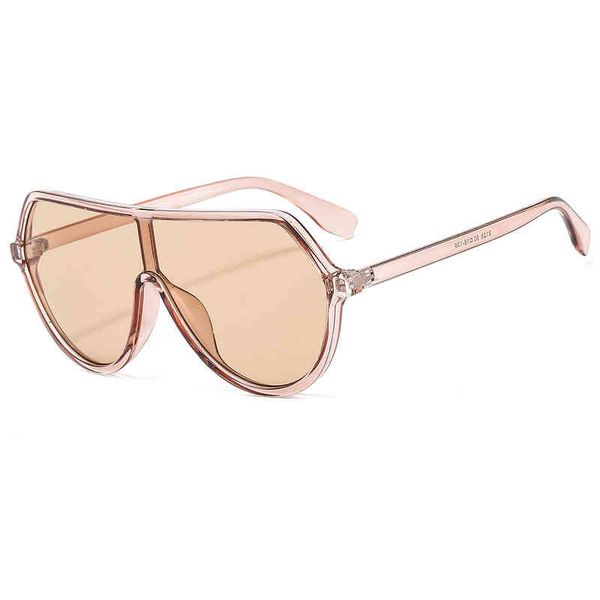 men's ladies brand sunglasses wholesale new large frame wind women's fashion conjoined lens, White;black
men's ladies brand sunglasses wholesale new large frame wind women's fashion conjoined lens, White;black